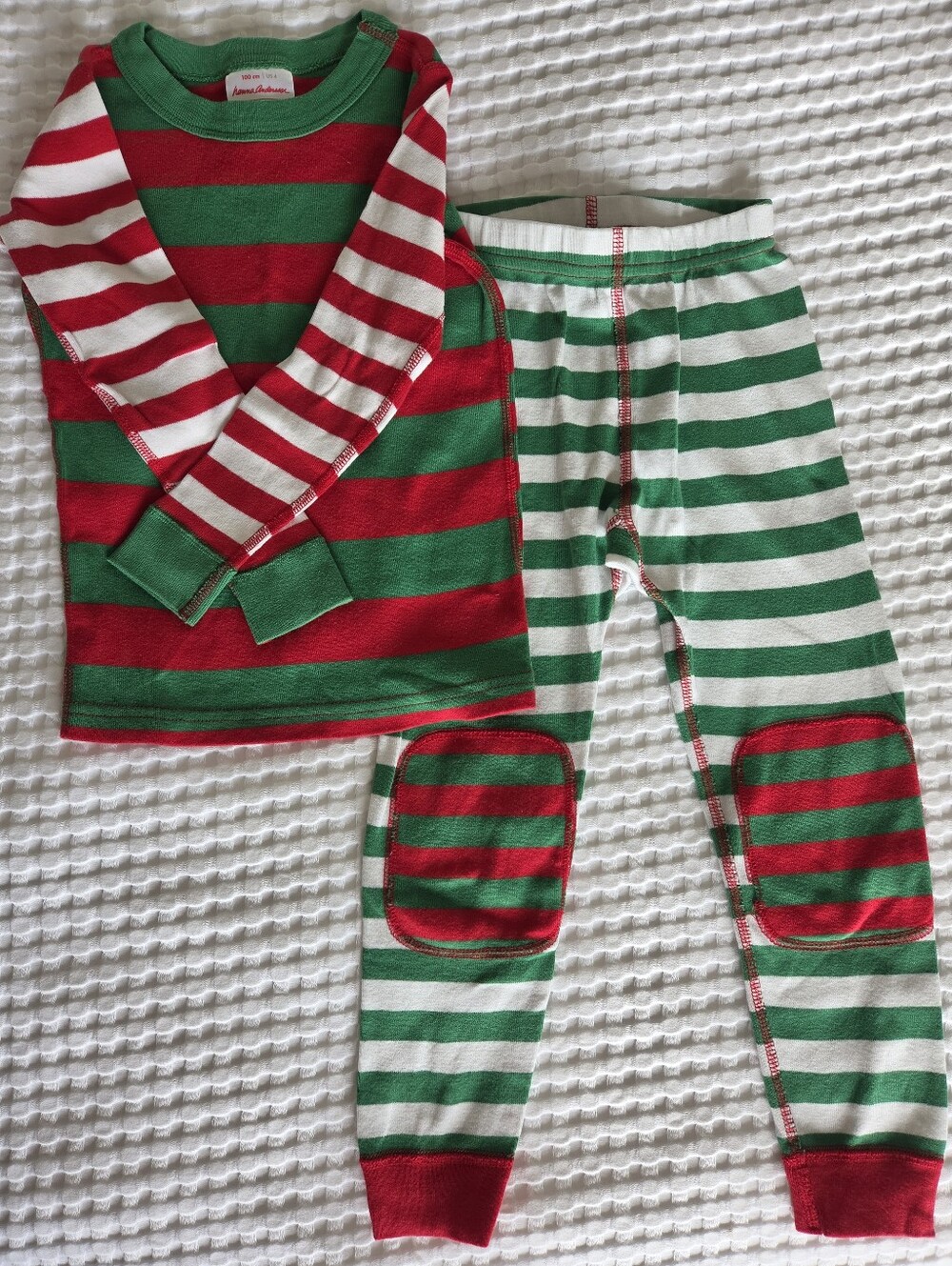 Hanna Andersson Striped Christmas Pajamas